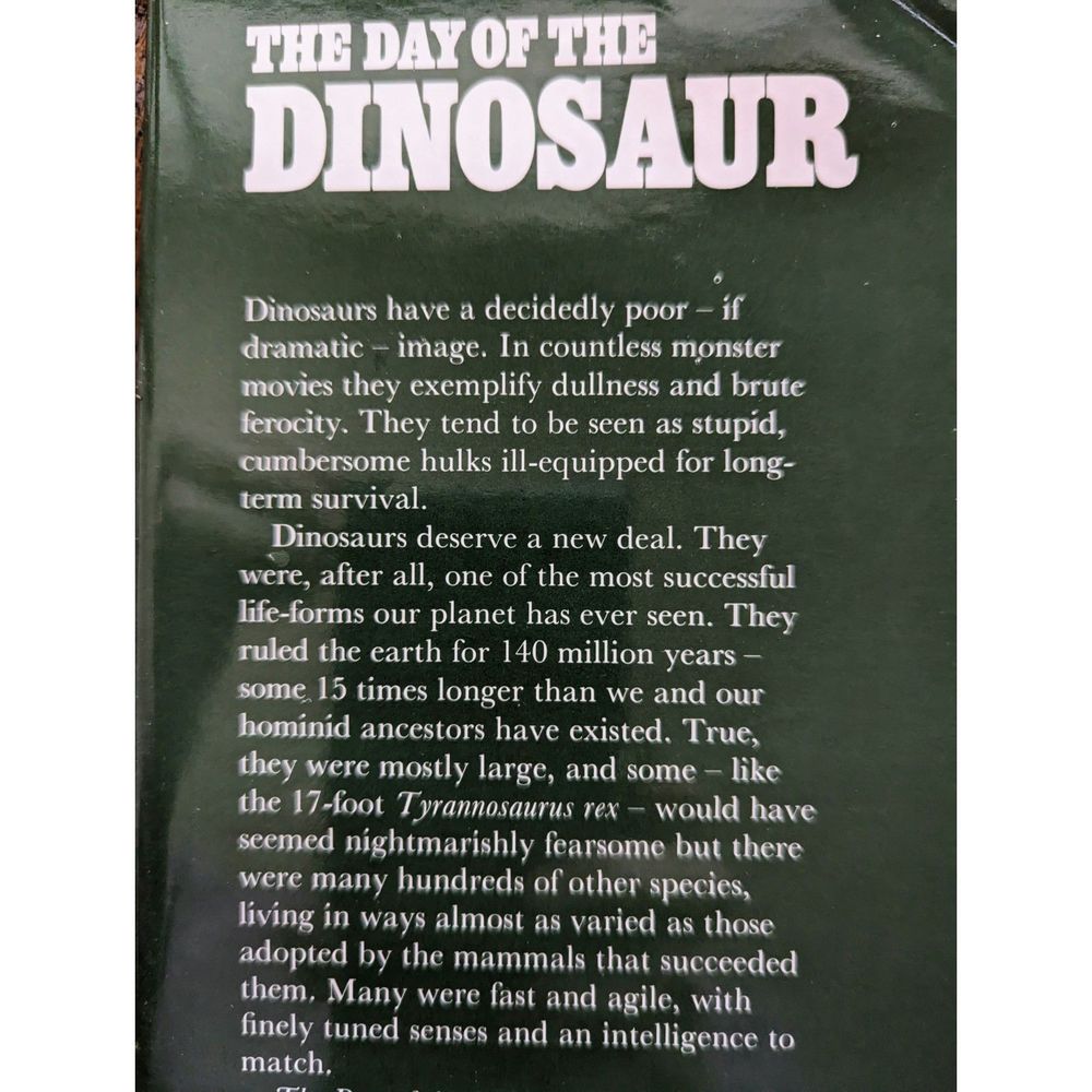 The Day of the Dinosaur hardcover book by John Man - Picture 2 of 8